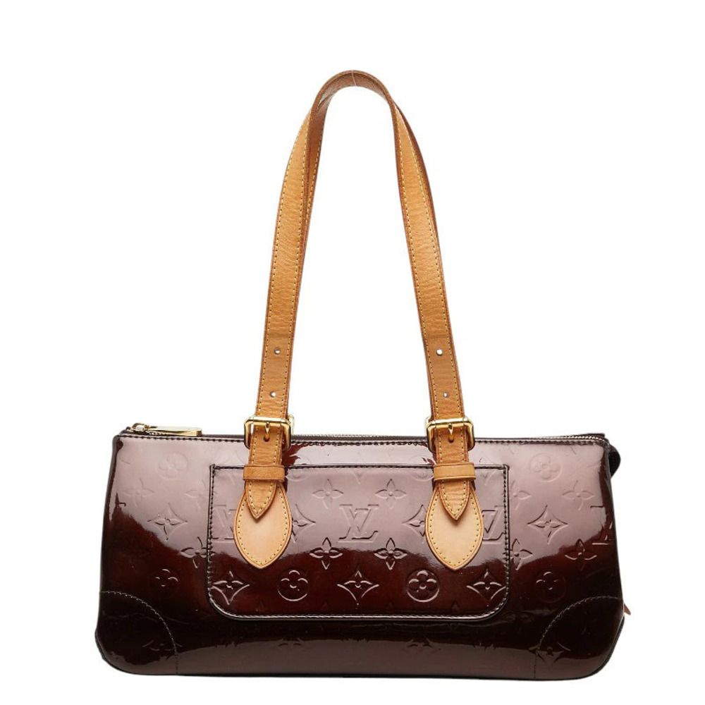 Louis Vuitton Monogram Rosewood Top Bag Leather Purple